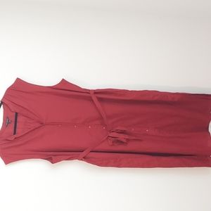Banana Republic maxi linen blend dress size 20